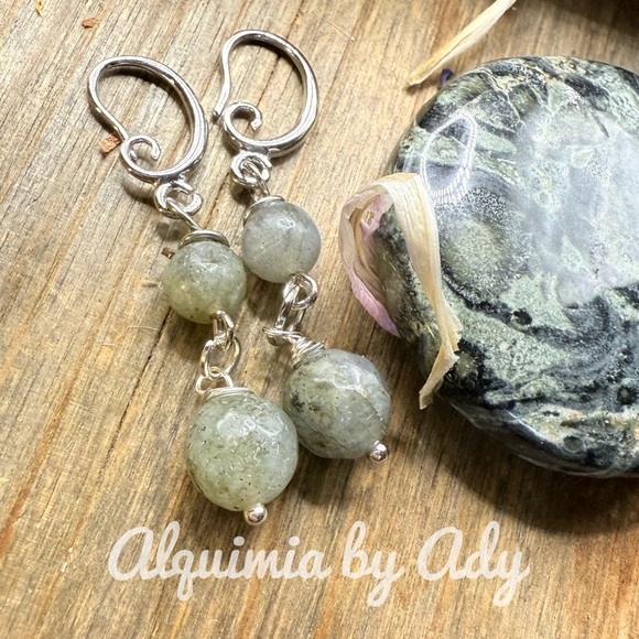 Alquimia Jewelry - Silver and labradorite Earrings